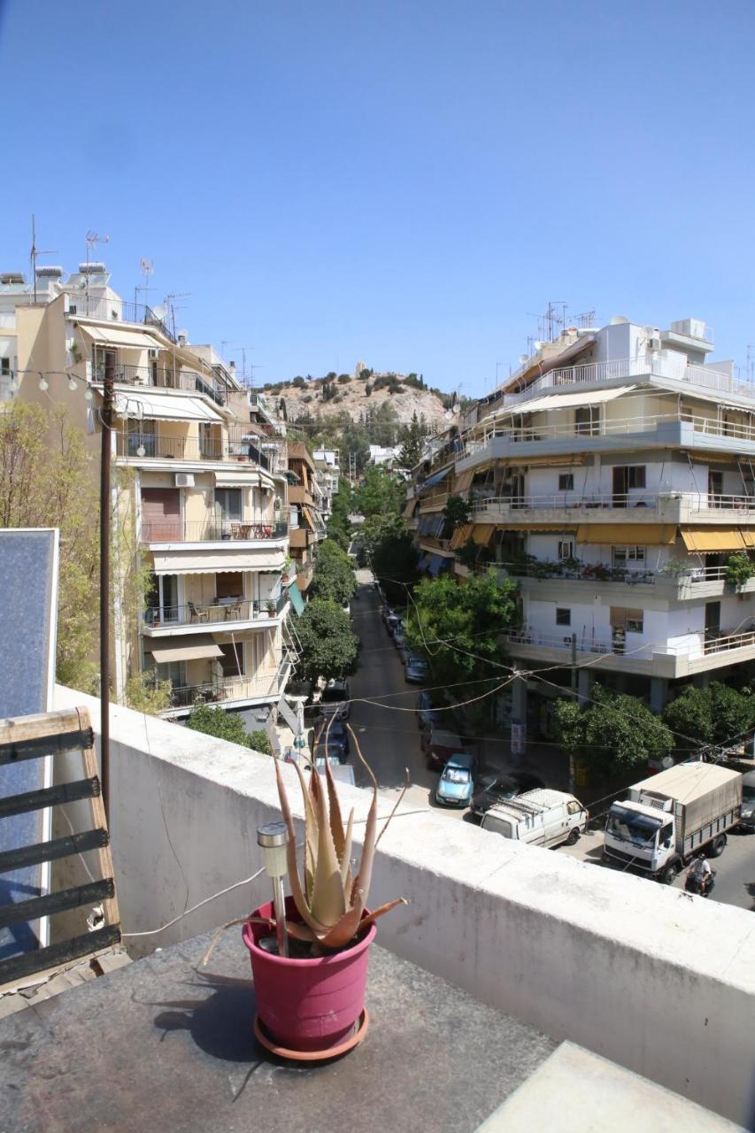 Family-Friendly Apartment & Roof Garden @ Koukaki Athens Luaran gambar